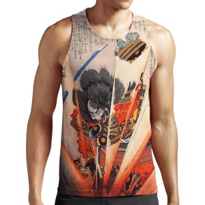 Kuniyoshi Samurai Print All-over-print Unisex Tank Top