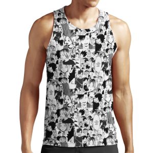 Kuroo X Kenma Collage All-over-print Unisex Tank Top