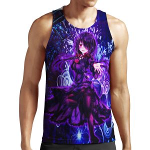 Kurumi Tokisaki Yandere All-over-print Unisex Tank Top
