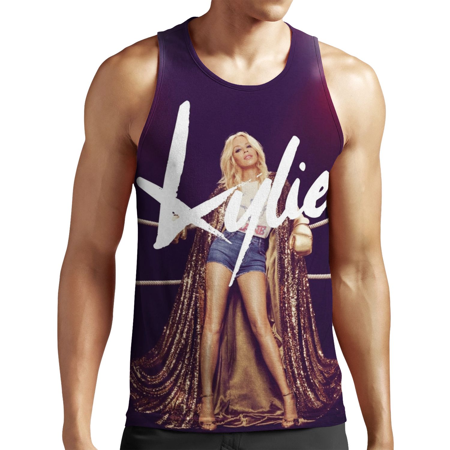 Kylie Boxing All-over-print Unisex Tank Top