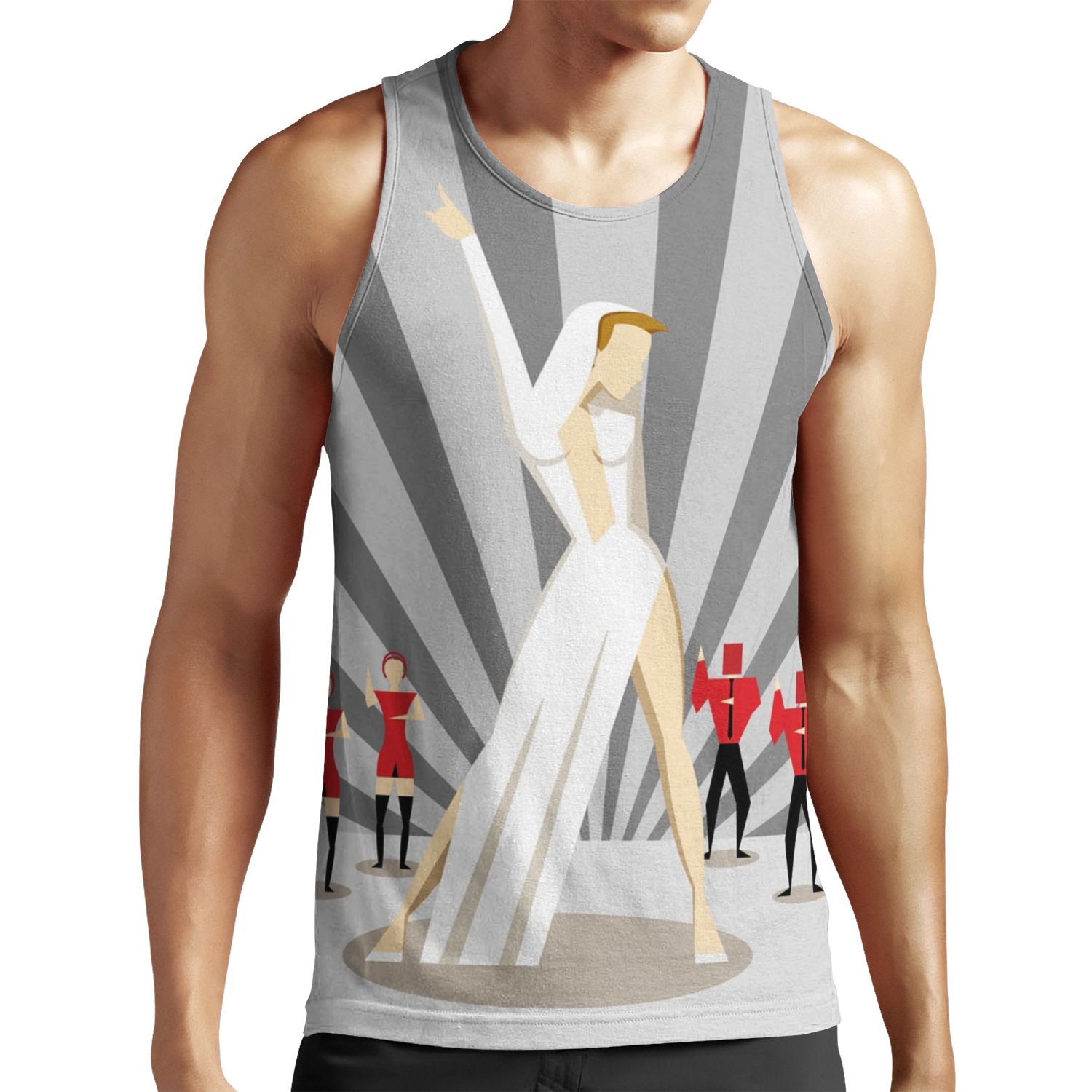 Kylie Can T Get You Out Of My Head All-over-print Unisex Tank Top