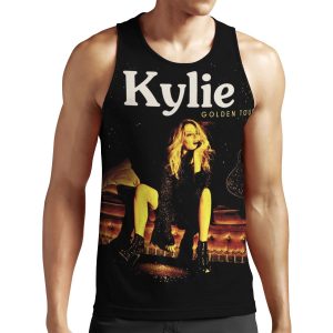 Kylie Golden Tour All-over-print Unisex Tank Top
