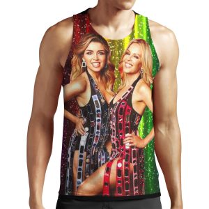 Kylie Minogue And Dannii Minogue 100 Degrees Summer Of Pride All-over-print Unisex Tank Top