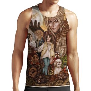 Labyrinth All-over-print Unisex Tank Top