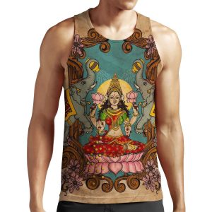 Lakshmi Godess Of Wealth All-over-print Unisex Tank Top
