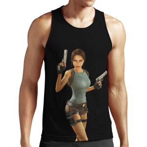 Lara Croft Anniversary 2 All-over-print Unisex Tank Top