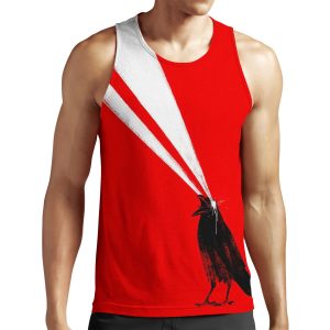 Laser Crow All-over-print Unisex Tank Top