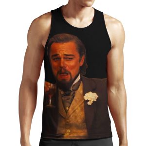 Laughing Leonardo Dicaprio All-over-print Unisex Tank Top