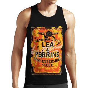 Lea And Perrins Worcestershire Sauce Label All-over-print Unisex Tank Top