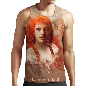 Leeloo Dallas Multipass All-over-print Unisex Tank Top