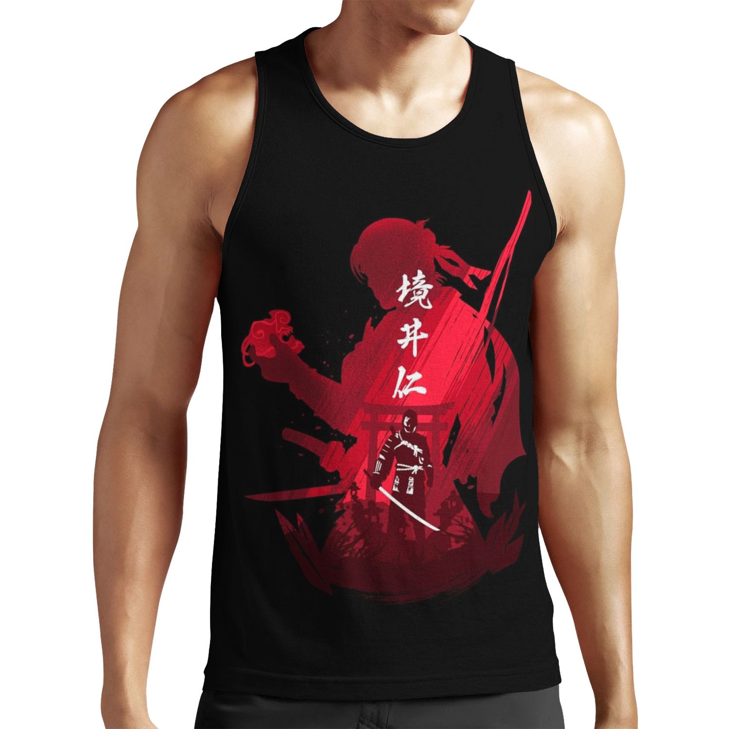 Legend Of Jin Sakai The Ghost All-over-print Unisex Tank Top