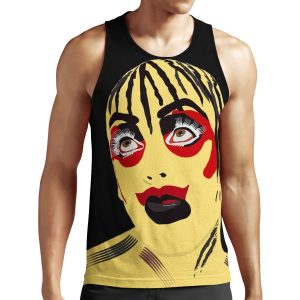 Leigh Bowery Taboo Black All-over-print Unisex Tank Top