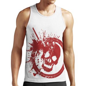 Leon Kuwata Skull All-over-print Unisex Tank Top