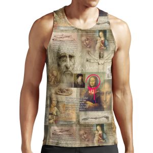Leonardo Da Vinci All-over-print Unisex Tank Top
