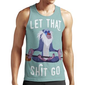 Let That Shit Go All-over-print Unisex Tank Top