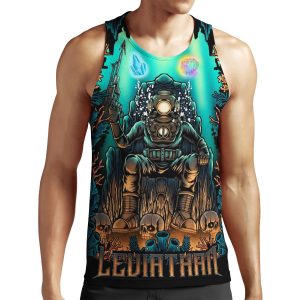 Leviathan Diver All-over-print Unisex Tank Top