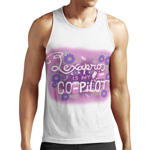 Lexapro Is My Copilot All-over-print Unisex Tank Top