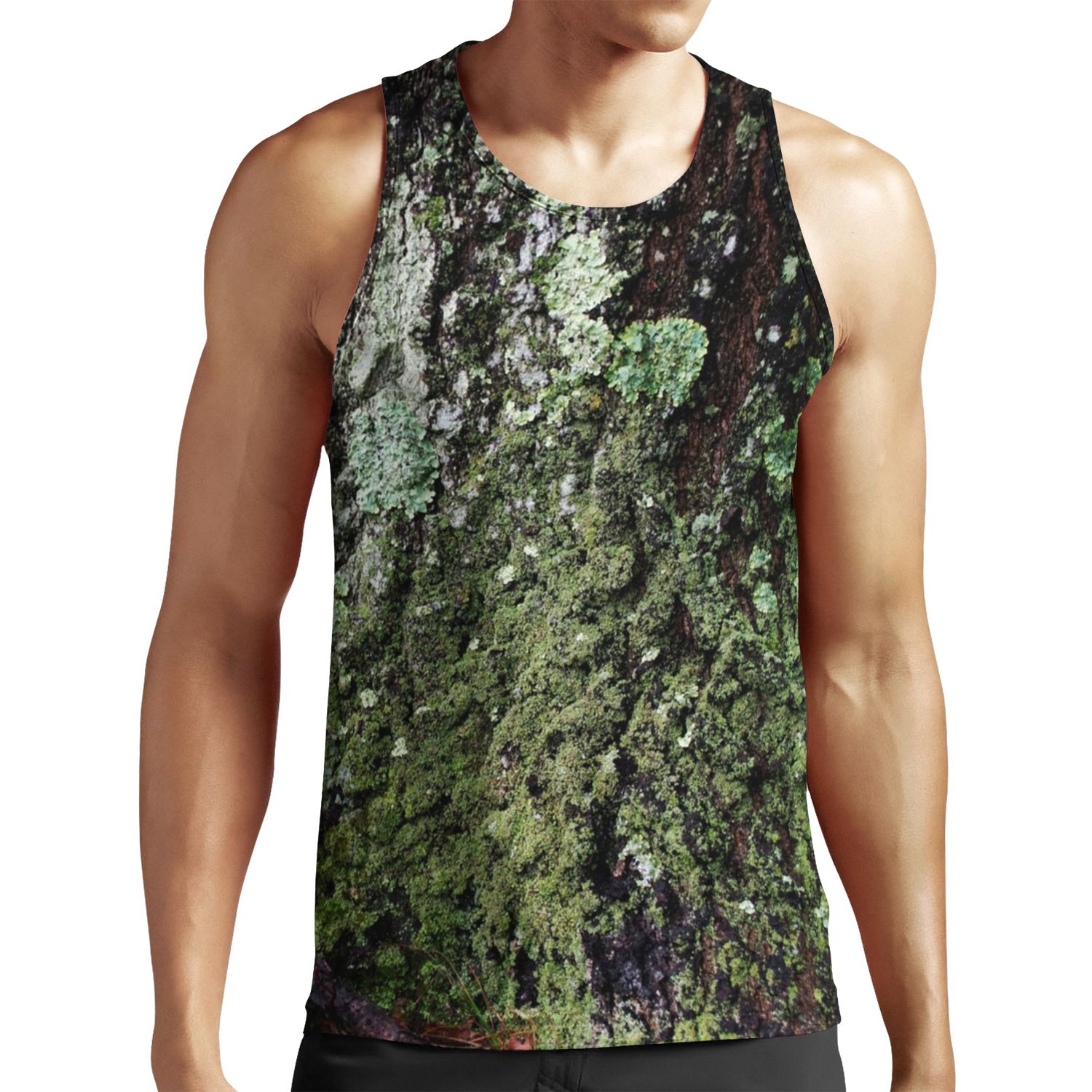 Lichen All-over-print Unisex Tank Top