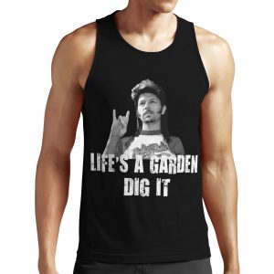 Life S A Garden Dig It Quote All-over-print Unisex Tank Top
