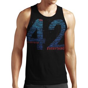 Life The Universe And Everything Hitchhiker S Guide To The Galaxy All-over-print Unisex Tank Top