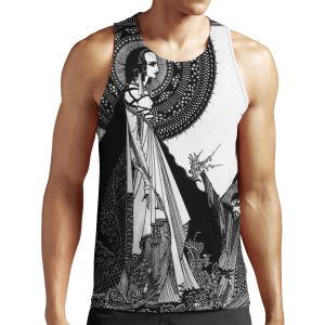 Ligeia Harry Clarke For E A Poe All-over-print Unisex Tank Top
