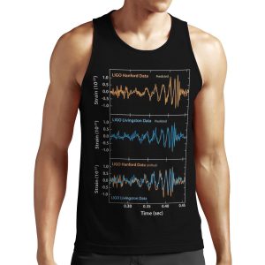Ligo Gravitational Waves Detection All-over-print Unisex Tank Top
