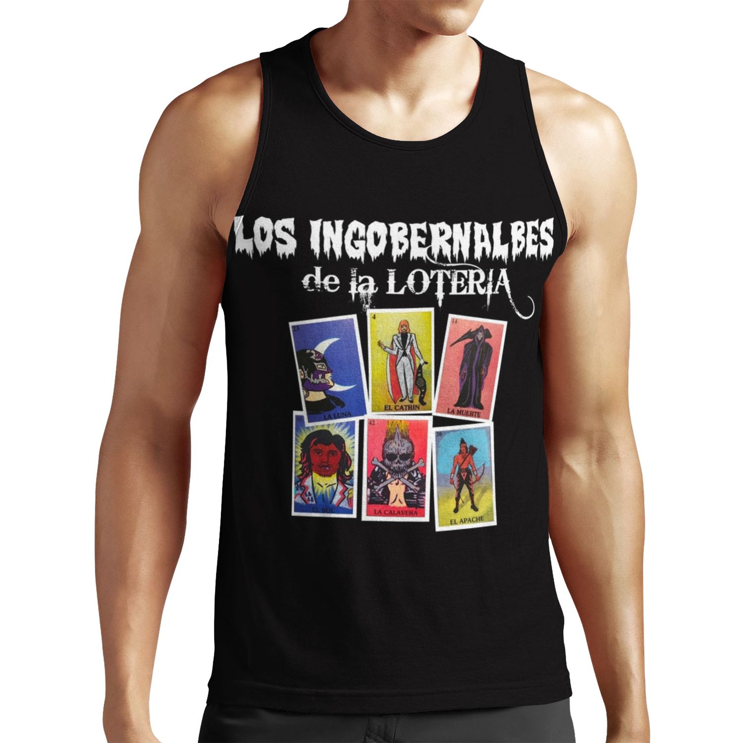 Lij X Loteria Los Ingobernables De Japon All-over-print Unisex Tank Top