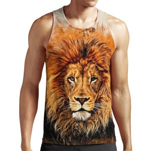 Liquid Lion All-over-print Unisex Tank Top