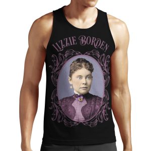 Lizzie Borden Purple Dress And Pansy Brooch All-over-print Unisex Tank Top