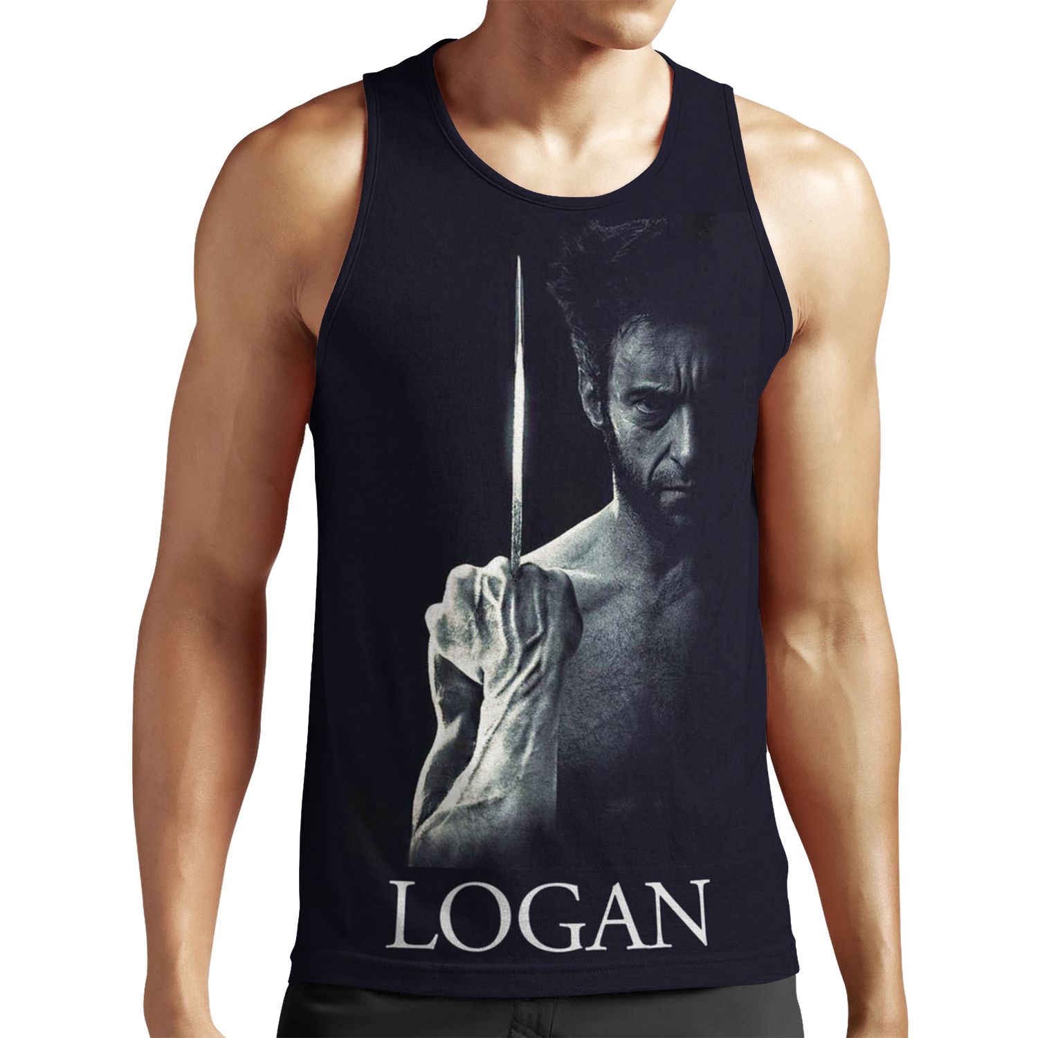 Logan All-over-print Unisex Tank Top