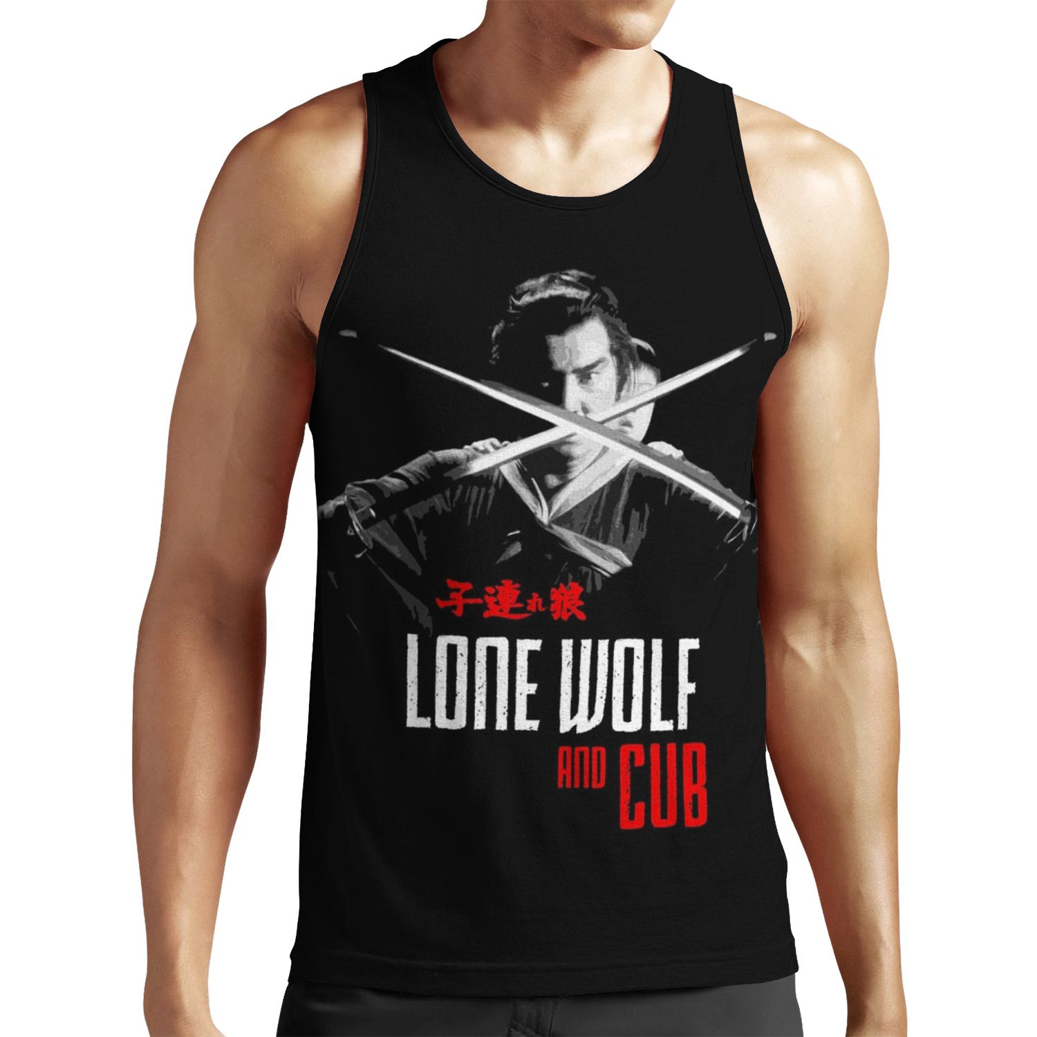 Lone Wolf And Cub All-over-print Unisex Tank Top