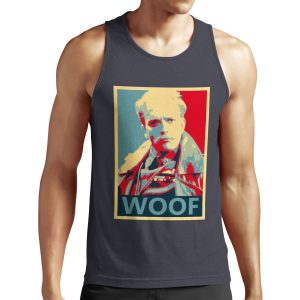 Lord Flashheart Woof Design All-over-print Unisex Tank Top