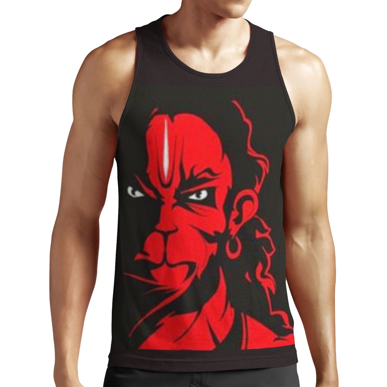 Lord Hanuman All-over-print Unisex Tank Top