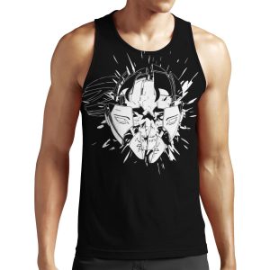 Lorn Anvil Head Explode All-over-print Unisex Tank Top