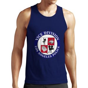 Los Angeles Police Department Vice Division All-over-print Unisex Tank Top