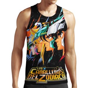 Los Caballeros Del Zodiaco All-over-print Unisex Tank Top