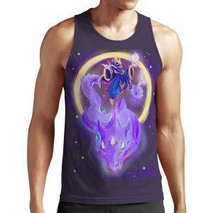 Lunatic Cultist And Phantasm Dragon All-over-print Unisex Tank Top