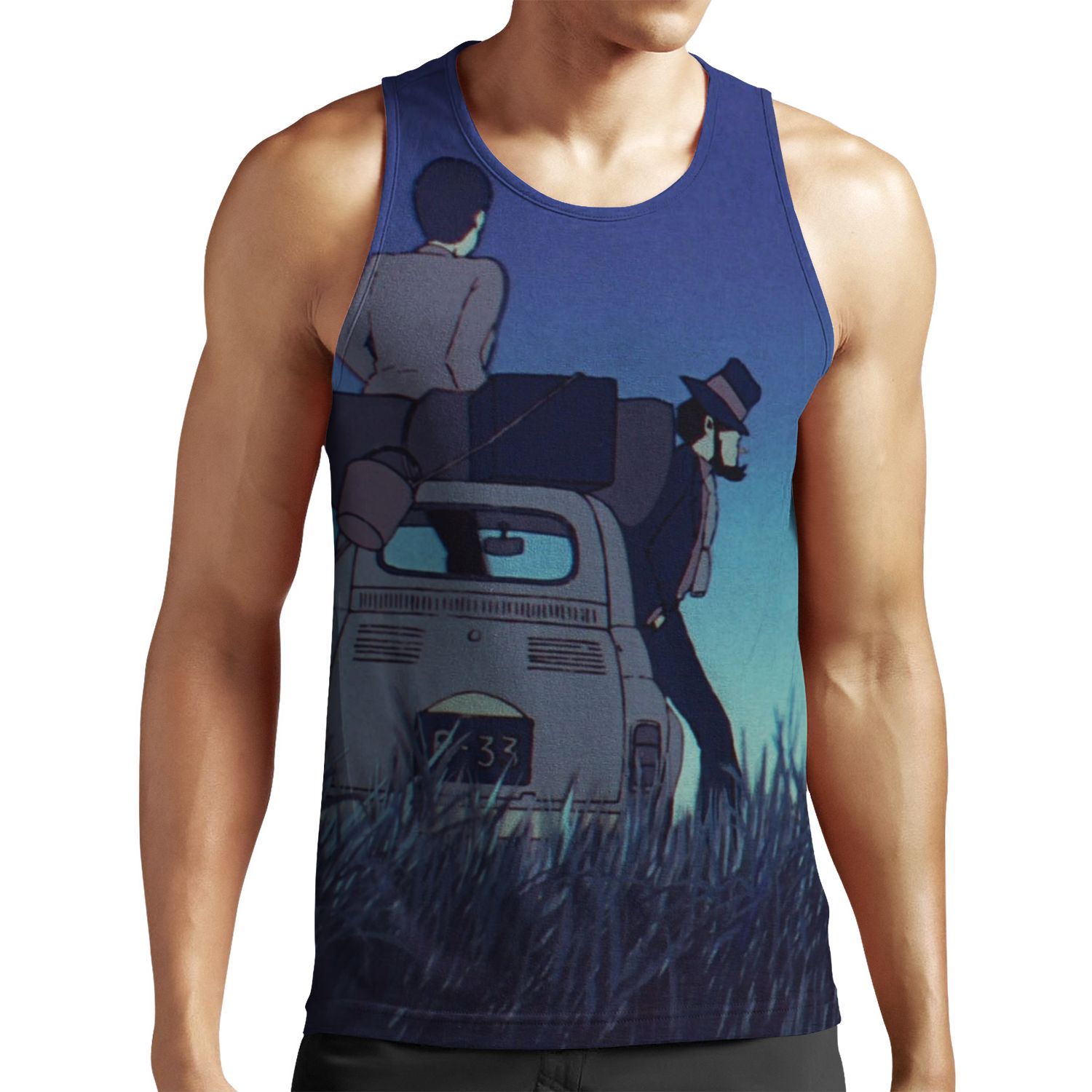 Lupin The Third All-over-print Unisex Tank Top