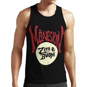 M%C3%A5Neskin Fan Art And Merch Maneskin All-over-print Unisex Tank Top