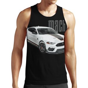 Mach 1 Mustang Gt 5 0L V8 All-over-print Unisex Tank Top