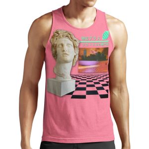 Macintosh Plus Floral Shoppe All-over-print Unisex Tank Top