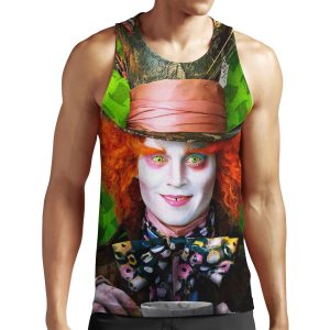 Mad Hatter From Alice In Wonderland All-over-print Unisex Tank Top