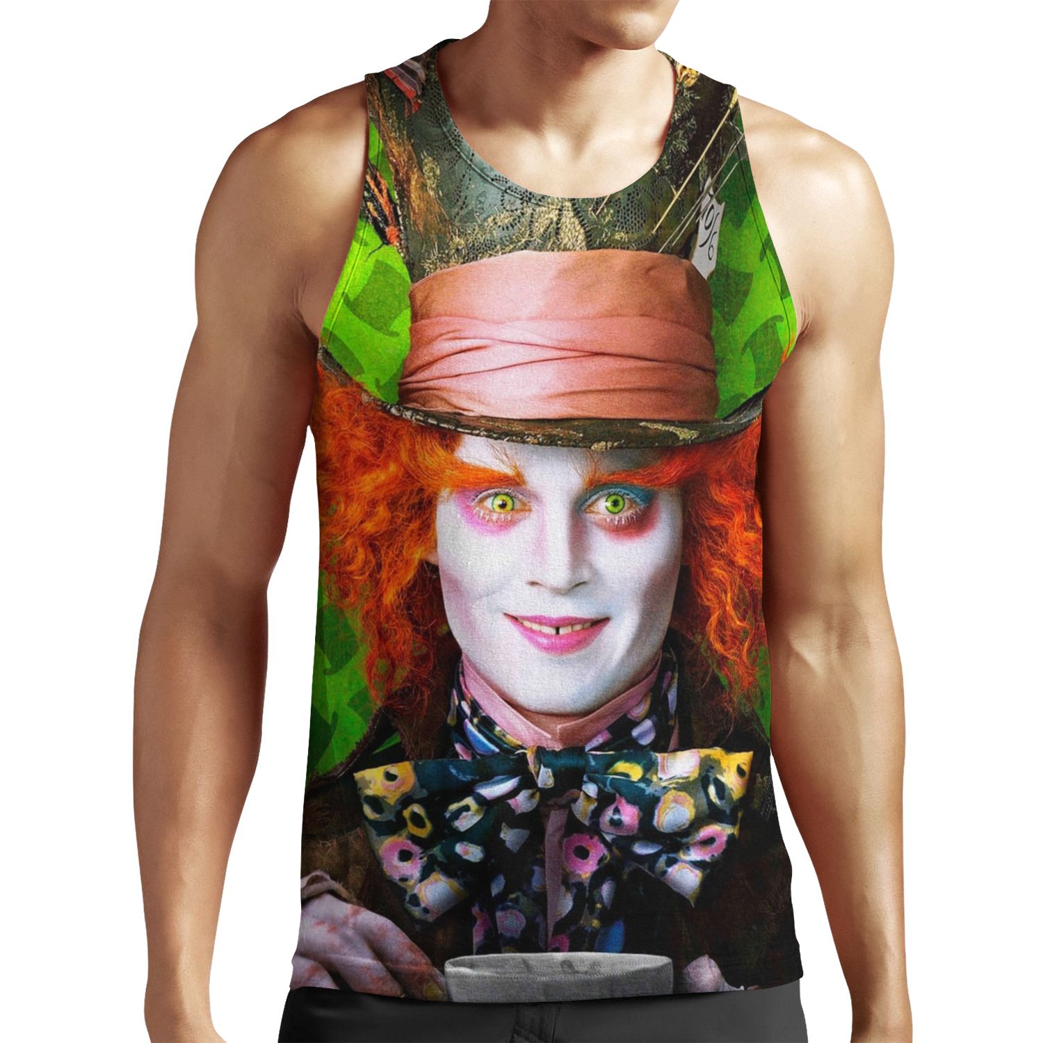 Mad Hatter From Alice In Wonderland All-over-print Unisex Tank Top