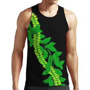 Maile And Mokihana All-over-print Unisex Tank Top