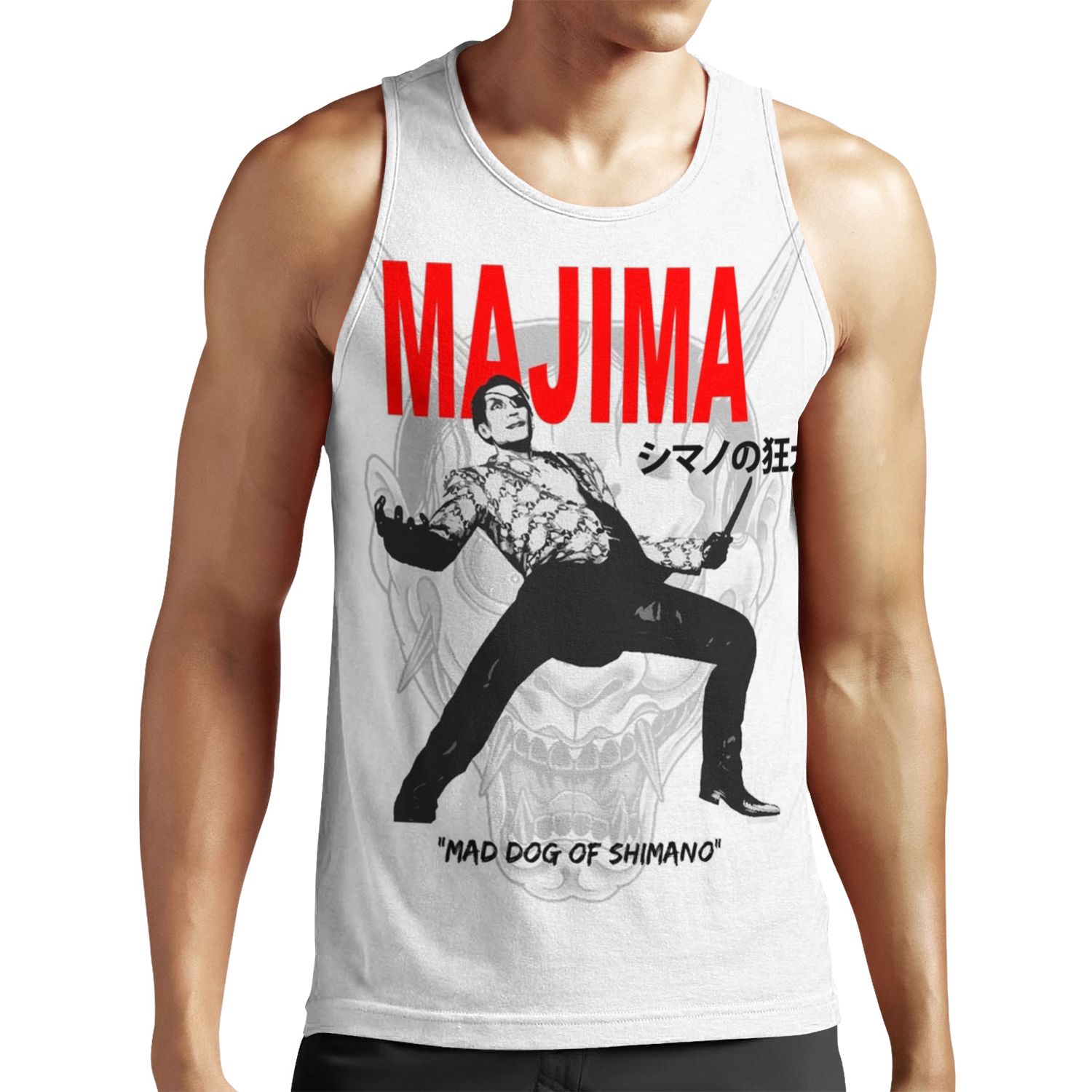 Majima Mad Dog Of Shimano All-over-print Unisex Tank Top
