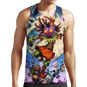 Majora S Mask All-over-print Unisex Tank Top