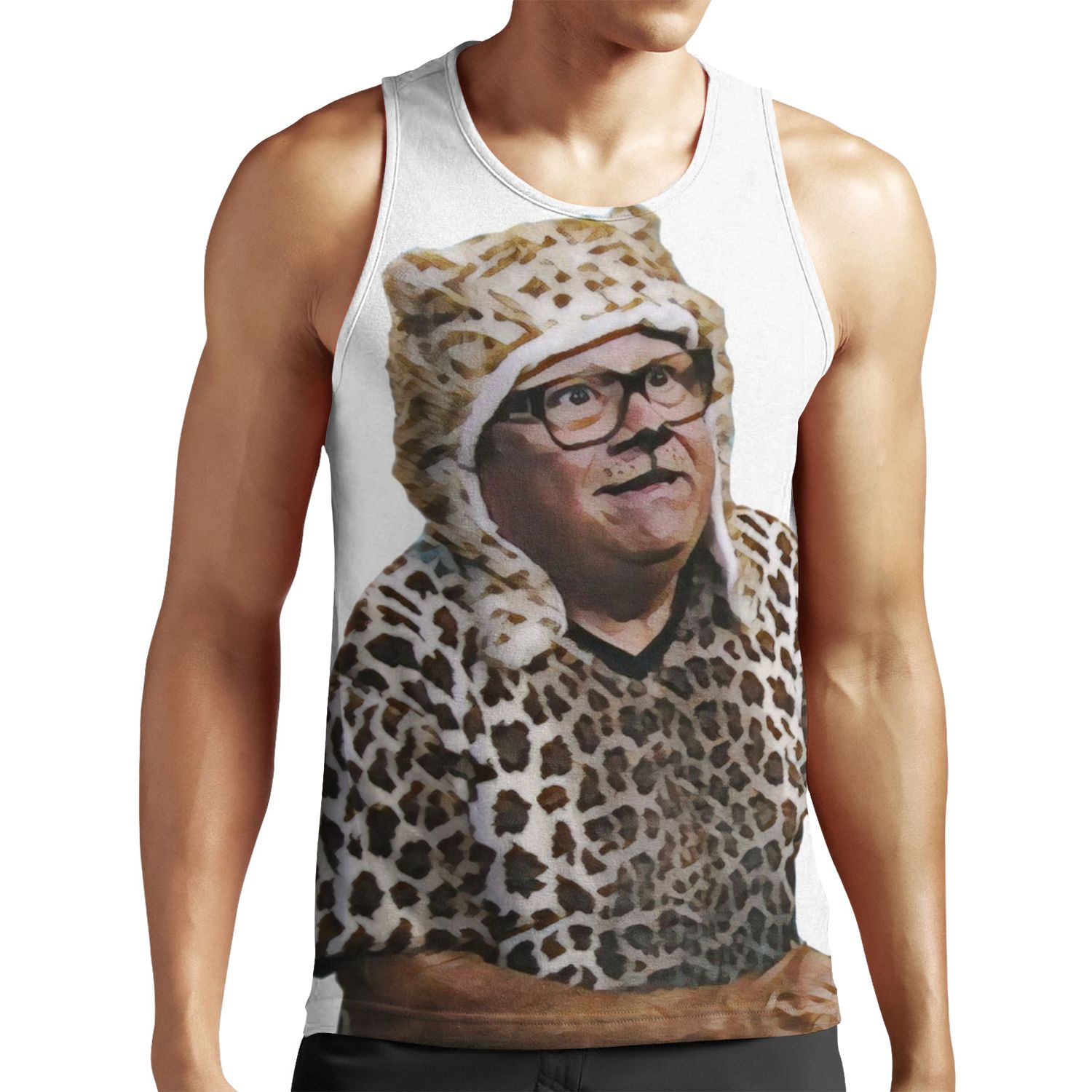 Man Cheetah All-over-print Unisex Tank Top