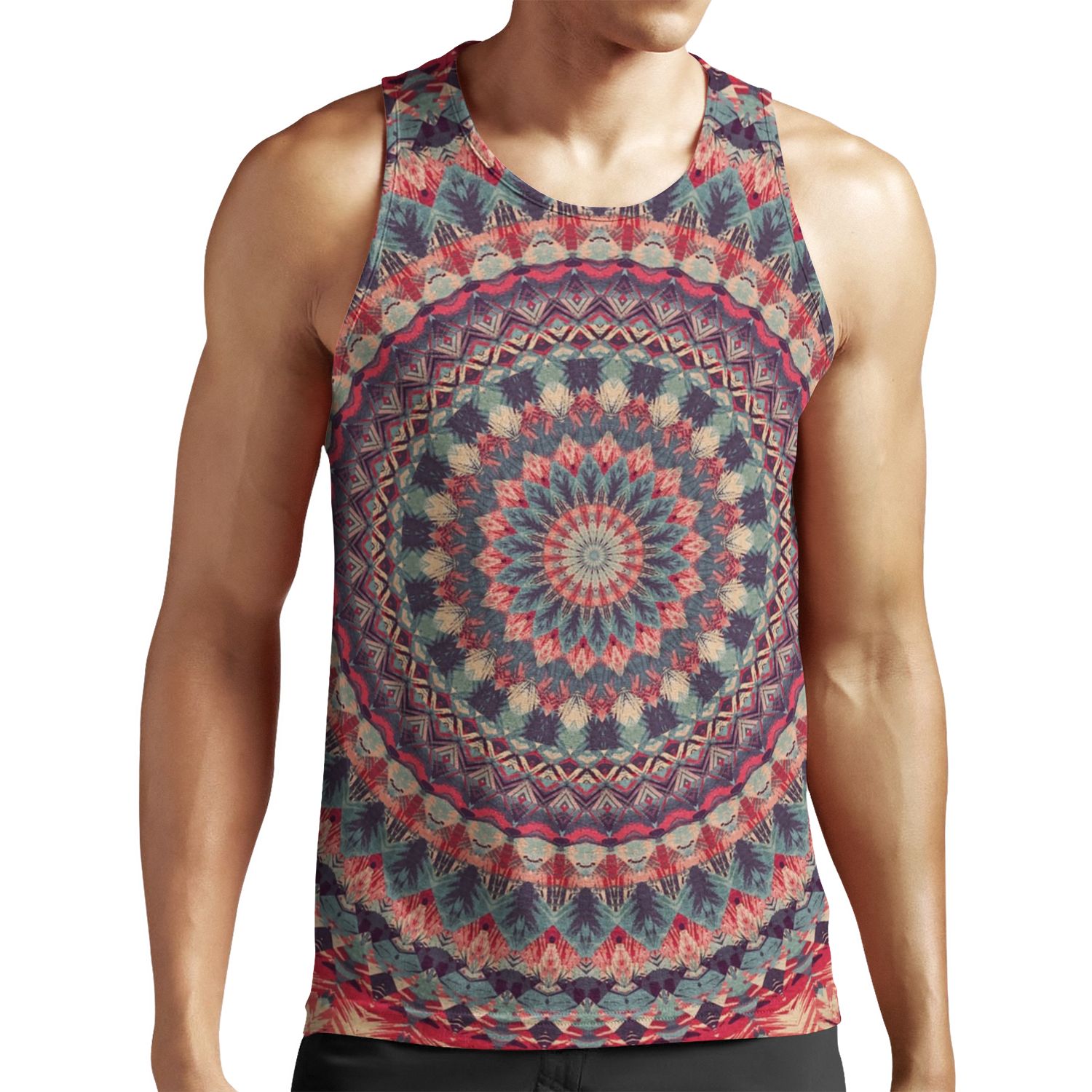Mandala 126 All-over-print Unisex Tank Top