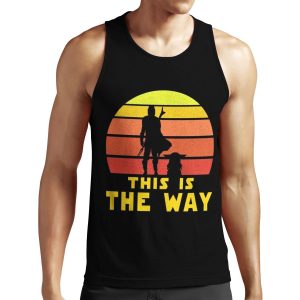 Mando Retro Vol 1 All-over-print Unisex Tank Top