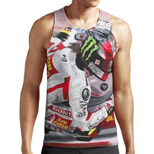 Marco Simoncelli By Greg Tillett All-over-print Unisex Tank Top